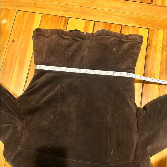 🌹Vintage 1999's Wilson's Leather Maxima Women Suede Coat Faux Fur Lining Jacket - Picture 16 of 16